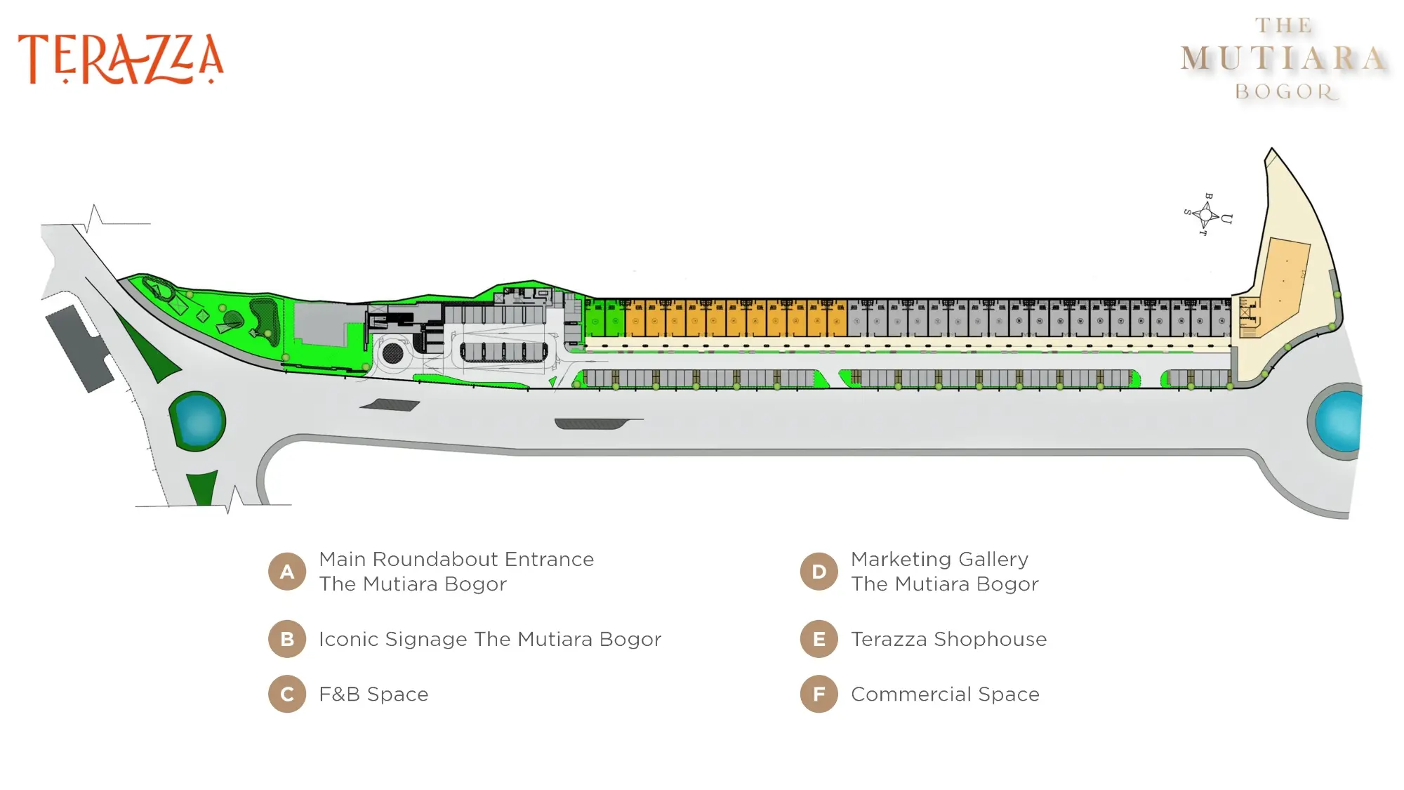 Siteplan-Ruko-Terazza-The-Mutiara-Bogor